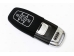 Чехол для ключей Audi силиконовый (BGT-SKH806-Au-Bk)