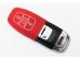 Чехол для ключей Audi силиконовый (BGT-SKH806-Au-Rd)