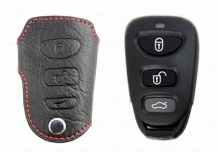 Чехол для ключей Hyundai кожаный (T1, BGT-LKH808-Hyu)