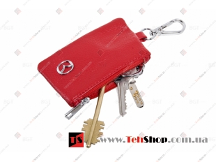 Чехол для ключей Mazda кожаный, универсальный (BGT-LKH-UNR-Mz)
