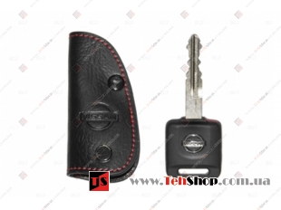 Чехол для ключей Nissan кожаный (T1, BGT-LKH100N)