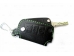 Чехол для ключей Skoda кожаный (T1, BGT-LKHSk-3B)
