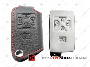 Чехол для ключей Toyota кожаный (T1, BGT-LKH-T-Al)
