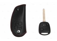 Чехол для ключей Toyota кожаный (T1, BGT-LKH402-T)