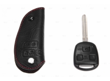 Чехол для ключей Toyota кожаный (T1, BGT-LKH409-T)