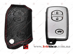 Чехол для ключей Toyota кожаный (T1, BGT-LKH503-T-C)