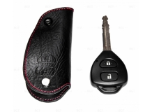 Чехол для ключей Toyota кожаный (T1, BGT-LKH504-T)