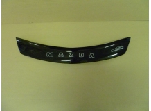 Дефлектор капота Mazda 6 II /2007-2012/. Мухобойка Мазда 6 [Vip Tuning]