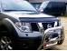 Дефлектор капота Nissan Pathfinder R51 /2004-2010/. Мухобойка Ниссан Пасфайндер [Vip Tuning]