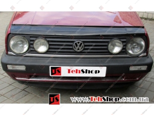 Дефлектор капота Volkswagen Jetta II /1984-1992/. Мухобойка Фольксваген Джетта [Vip Tuning]