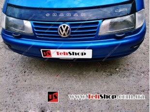 Дефлектор капота Volkswagen Sharan I /1995-2000/. Мухобойка Фольксваген Шаран [Vip Tuning]