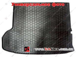 Коврик в багажник Volkswagen Passat B7 /Универсал, 2010-2014/. Резиновый коврик багажника Фольксваген Пассат [Avto-Gumm]