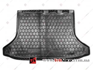 Коврик в багажник Chery Tiggo T11 /2011-2014/. Резиновый коврик багажника Чери Тигго [Avto-Gumm]