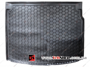 Коврик в багажник Renault Megane III /Универсал, 2008-2015/. Резиновый коврик багажника Рено Меган [Avto-Gumm]