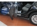 Накладки на пороги Volkswagen Golf VII /2012+/. Накладки порогов Фольксваген Гольф 7 [Alu-Frost]