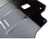 Защита двигателя Nissan Versa II /2013-2019, закладные/. Защита картера двигателя и КПП Ниссан Ноут [Titan]