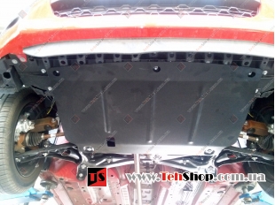 Защита двигателя Citroen C1 I /2005-2014/. Защита картера двигателя и КПП Ситроен С1 [Titan]