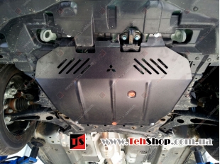 Защита двигателя Mitsubishi ASX /2010+/. Защита картера двигателя и КПП Мицубиси АСХ [Titan]